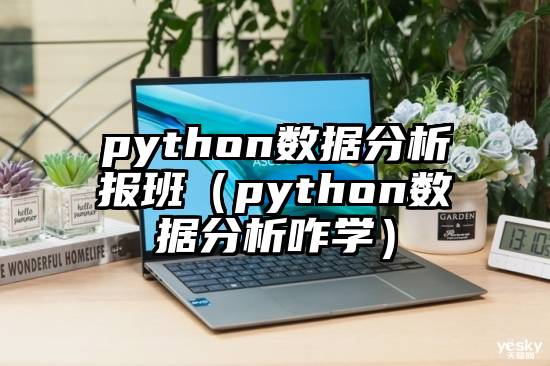 python数据分析报班（python数据分析咋学）