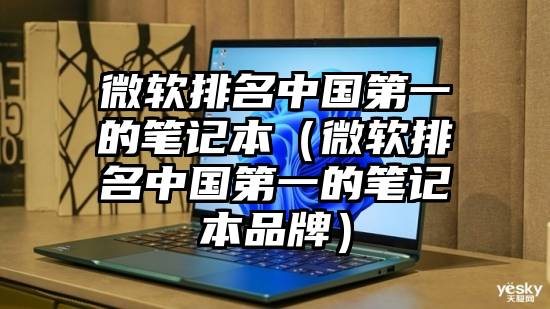 微软排名中国第一的笔记本（微软排名中国第一的笔记本品牌）