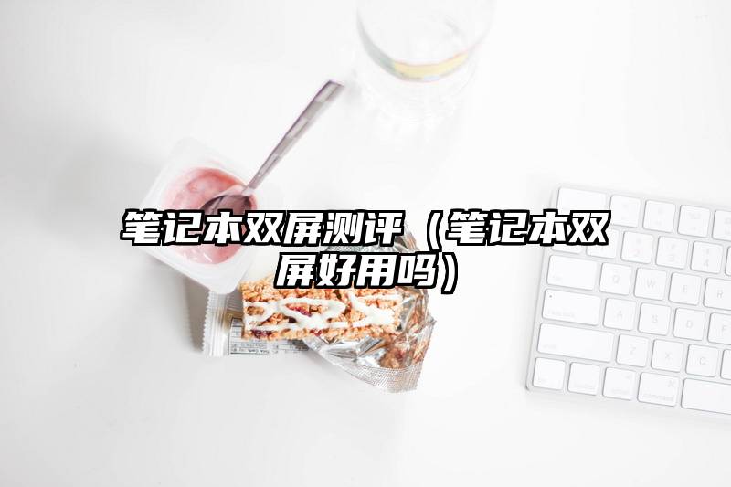 笔记本双屏测评（笔记本双屏好用吗）