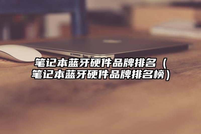 笔记本蓝牙硬件品牌排名（笔记本蓝牙硬件品牌排名榜）