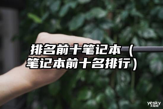 排名前十笔记本（笔记本前十名排行）