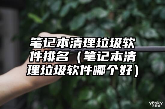 笔记本清理垃圾软件排名（笔记本清理垃圾软件哪个好）