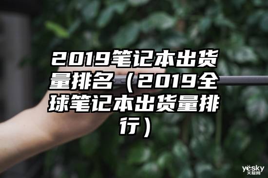 2019笔记本出货量排名（2019全球笔记本出货量排行）