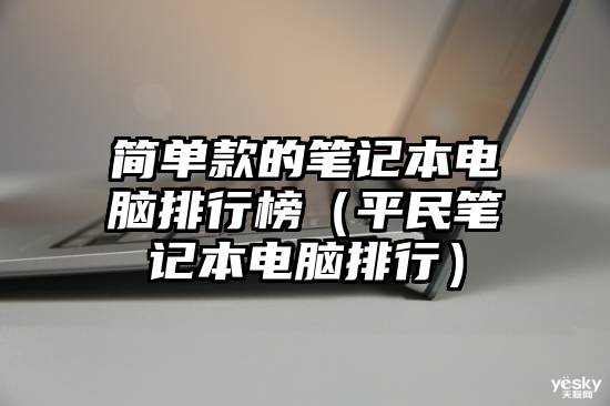 简单款的笔记本电脑排行榜（平民笔记本电脑排行）