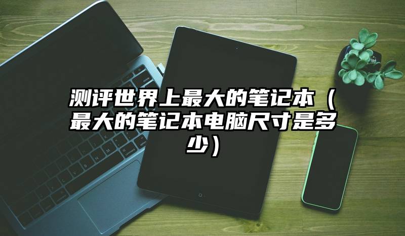 测评世界上最大的笔记本（最大的笔记本电脑尺寸是多少）