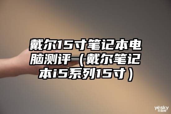 戴尔15寸笔记本电脑测评（戴尔笔记本i5系列15寸）