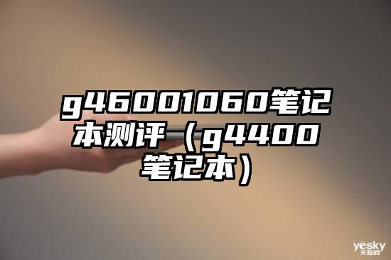 g46001060笔记本测评（g4400笔记本）