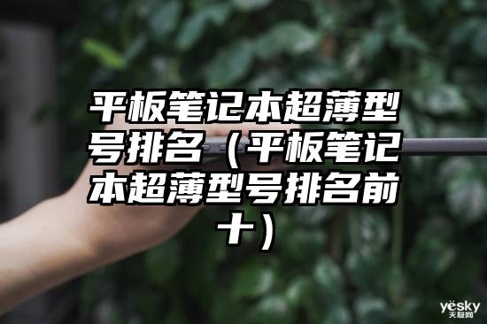 平板笔记本超薄型号排名（平板笔记本超薄型号排名前十）