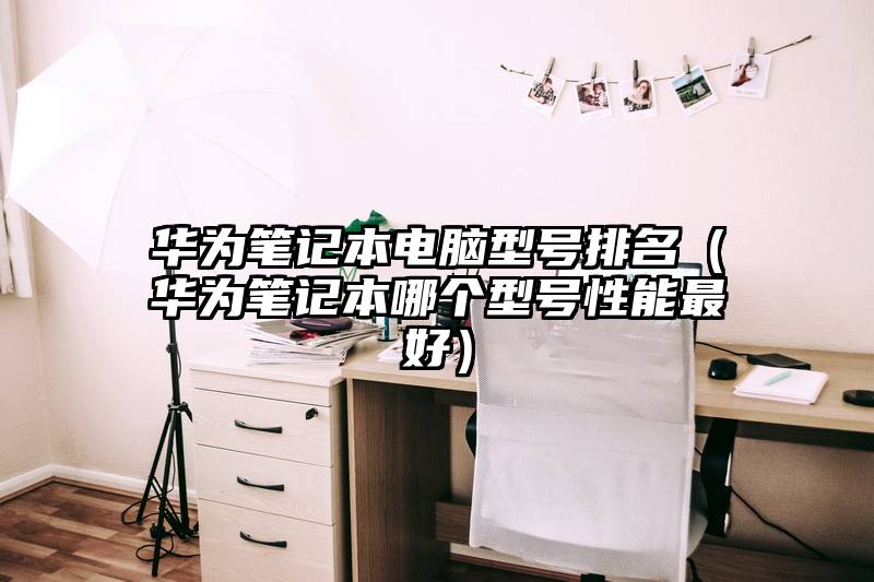 华为笔记本电脑型号排名（华为笔记本哪个型号性能最好）