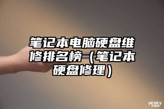 笔记本电脑硬盘维修排名榜（笔记本硬盘修理）