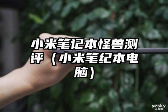 小米笔记本怪兽测评（小米笔纪本电脑）