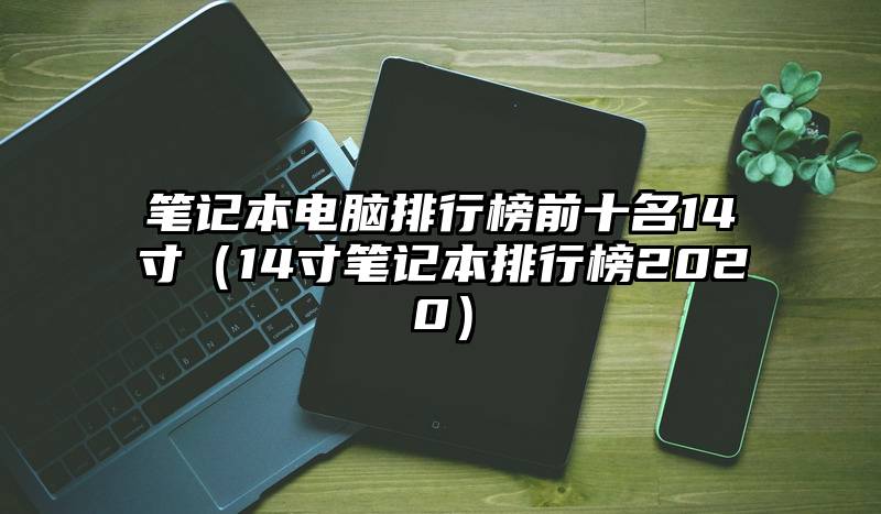 笔记本电脑排行榜前十名14寸（14寸笔记本排行榜2020）