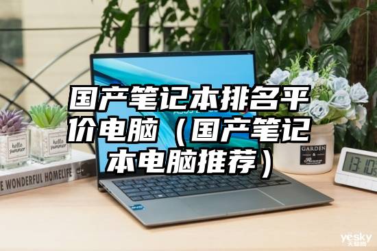 国产笔记本排名平价电脑（国产笔记本电脑推荐）