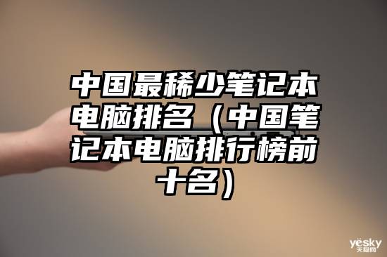 中国最稀少笔记本电脑排名（中国笔记本电脑排行榜前十名）