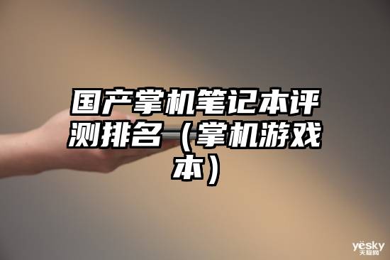 国产掌机笔记本评测排名（掌机游戏本）