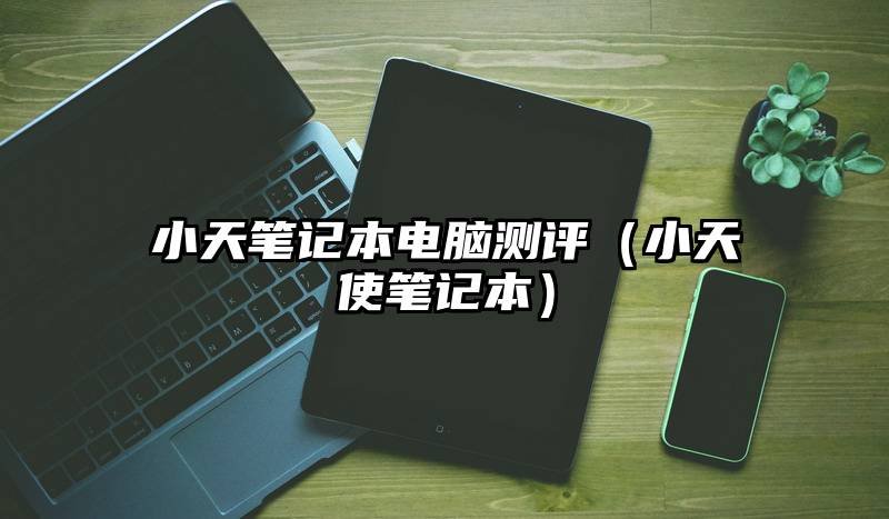 小天笔记本电脑测评(小天使笔记本)