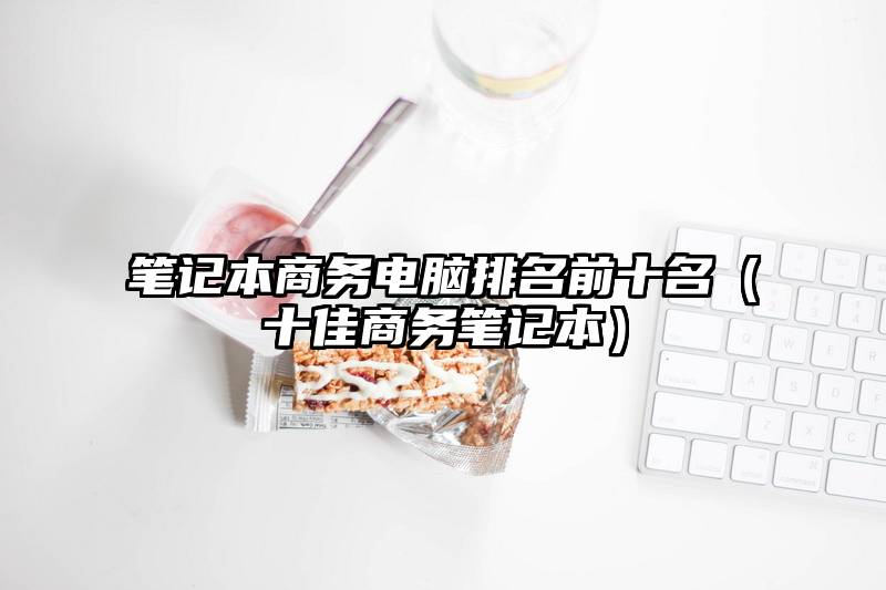笔记本商务电脑排名前十名（十佳商务笔记本）