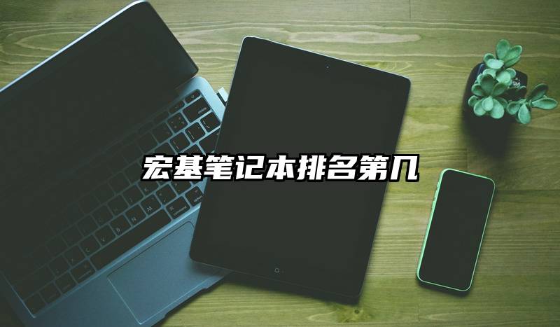 宏基笔记本排名第几
