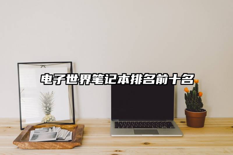 电子世界笔记本排名前十名