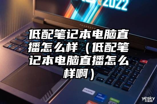 低配笔记本电脑直播怎么样（低配笔记本电脑直播怎么样啊）