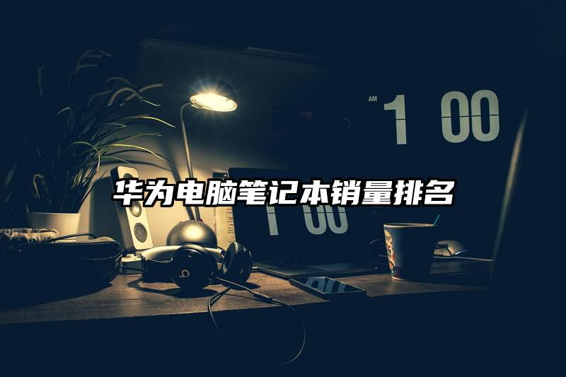 华为电脑笔记本销量排名