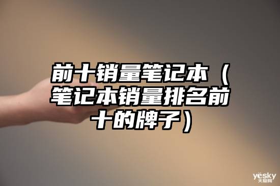 前十销量笔记本（笔记本销量排名前十的牌子）