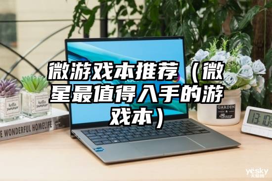 微游戏本推荐（微星最值得入手的游戏本）