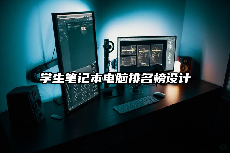 学生笔记本电脑排名榜设计