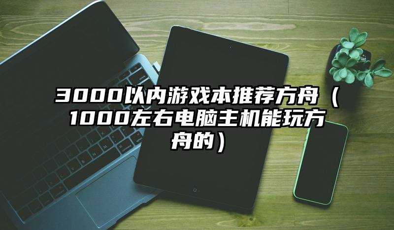3000以内游戏本推荐方舟（1000左右电脑主机能玩方舟的）