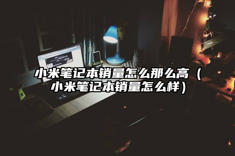 小米笔记本销量怎么那么高（小米笔记本销量怎么样）
