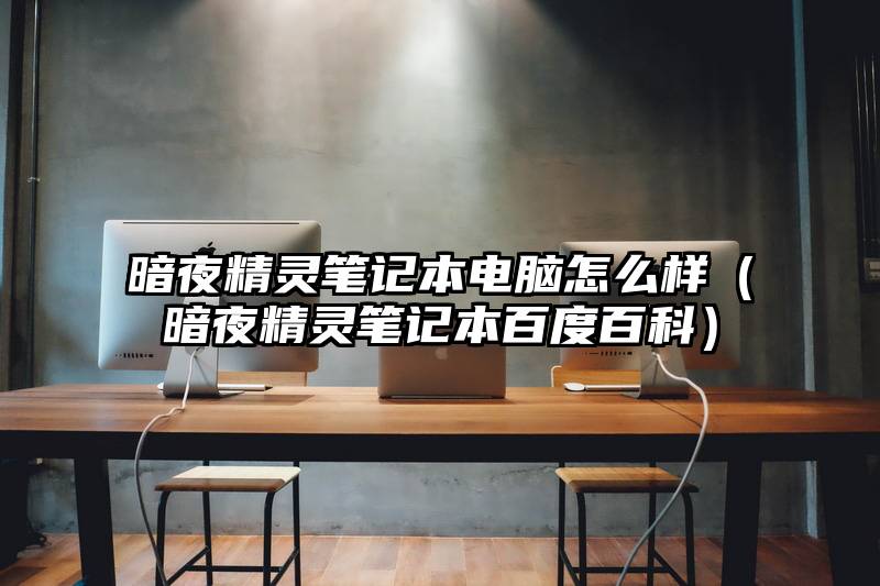 暗夜精灵笔记本电脑怎么样（暗夜精灵笔记本百度百科）