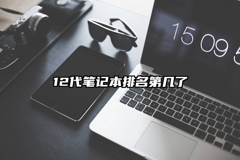 12代笔记本排名第几了