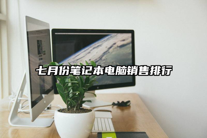 七月份笔记本电脑销售排行