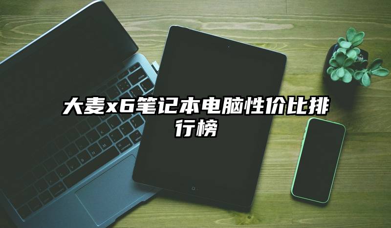 大麦x6笔记本电脑性价比排行榜