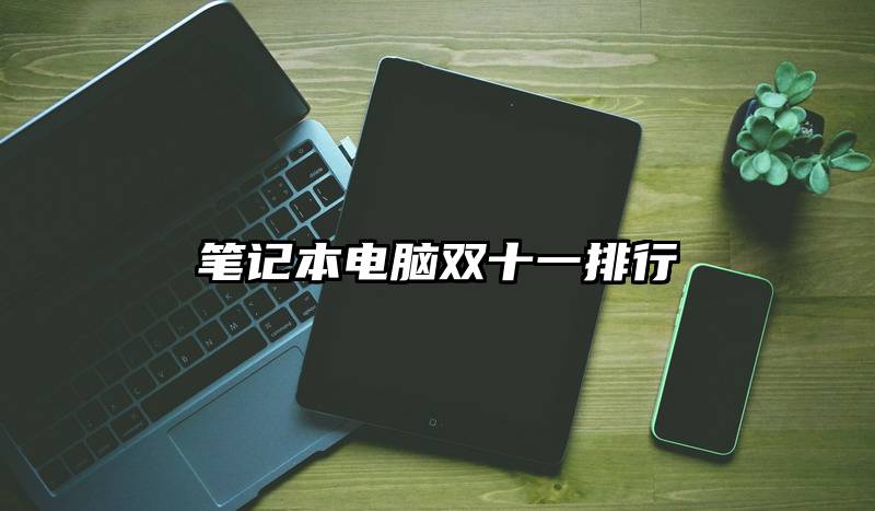 笔记本电脑双十一排行