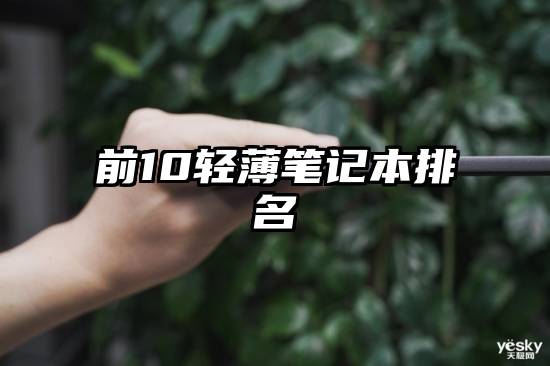 前10轻薄笔记本排名