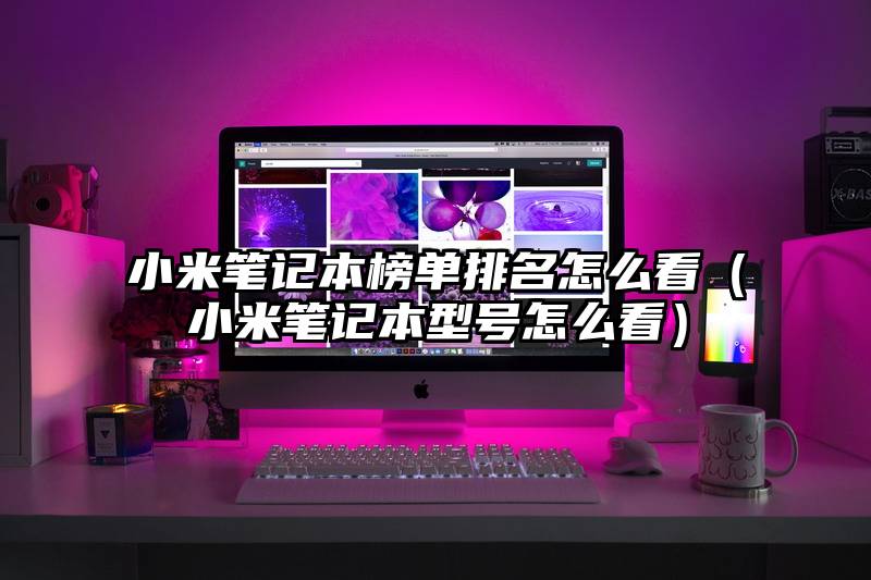 小米笔记本榜单排名怎么看（小米笔记本型号怎么看）