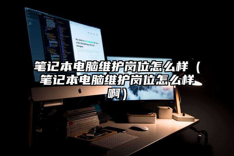 笔记本电脑维护岗位怎么样（笔记本电脑维护岗位怎么样啊）