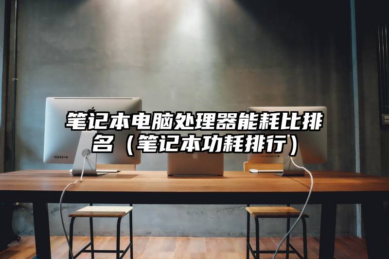 笔记本电脑处理器能耗比排名（笔记本功耗排行）