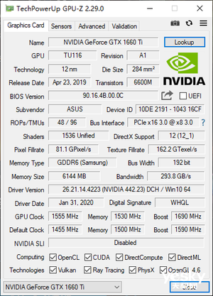 【售价待修改】华硕天选游戏本评测：二次元画风遇上硬核GeForce GTX 1660Ti